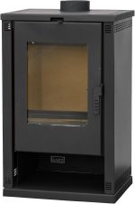 ALAZ Mouse K9-MAX Kaminofen – 10 kW – Leistungsstarker Holzofen für große Räume – Mit Schamott-Brennkammer – Energieeffizienzklasse A+ – Für 50 cm Scheitholzlänge – Bild 5