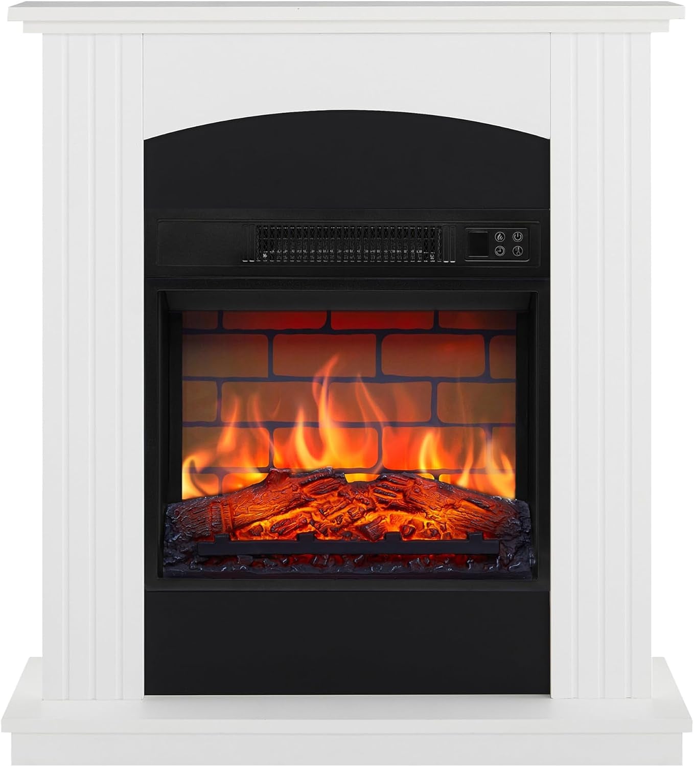 5f971ce89614b172f0ff652d5fc249b0-1.jpg ArtiFlame Collins AF18B Freistehender Elektrokamin – 1,8 kW, modernes Eichen-Finish – Bild 1
