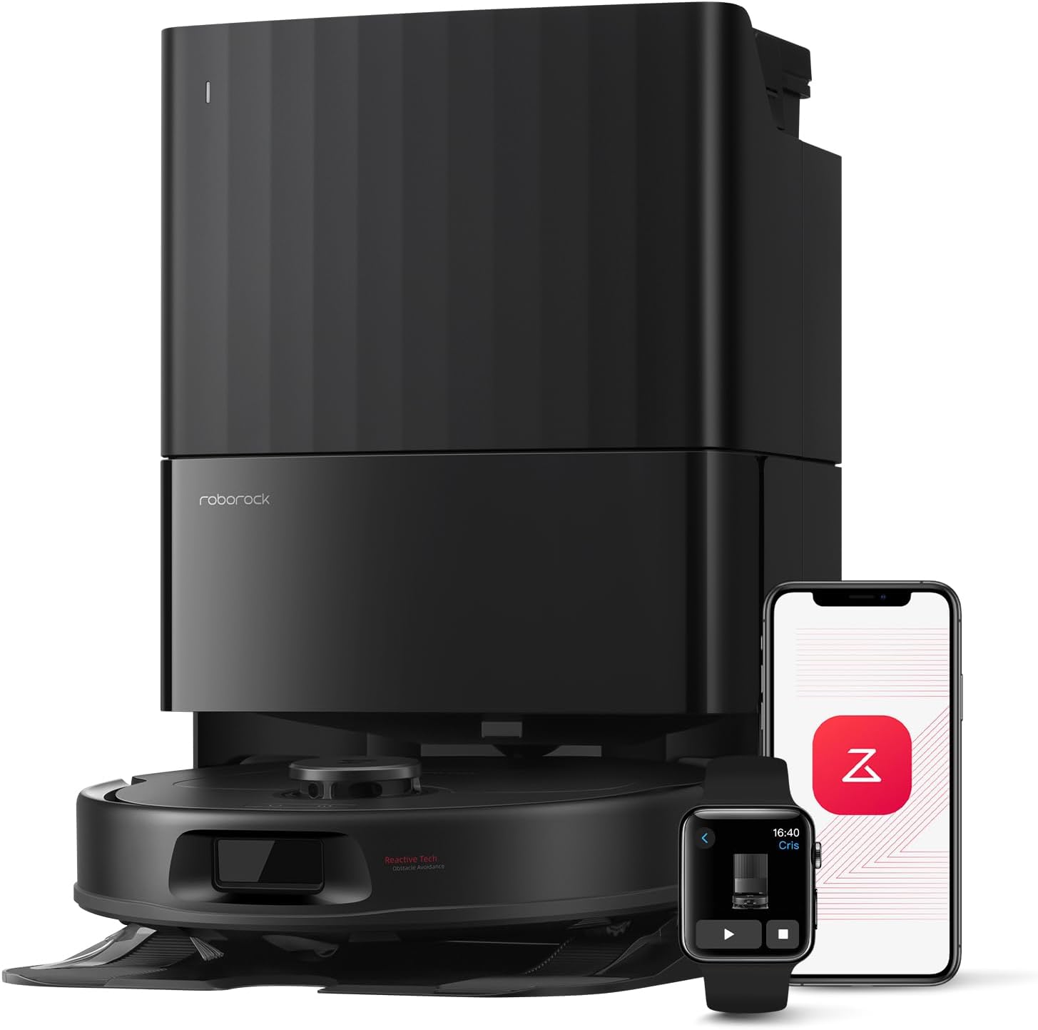 61RJLs_bX7L._AC_SL1500.jpg Roborock Qrevo Serie Saug- und Wischroboter mit fortschrittlicher Dockingstation, LiDAR-Navigation und hoher Reinigungsleistung – Bild 1