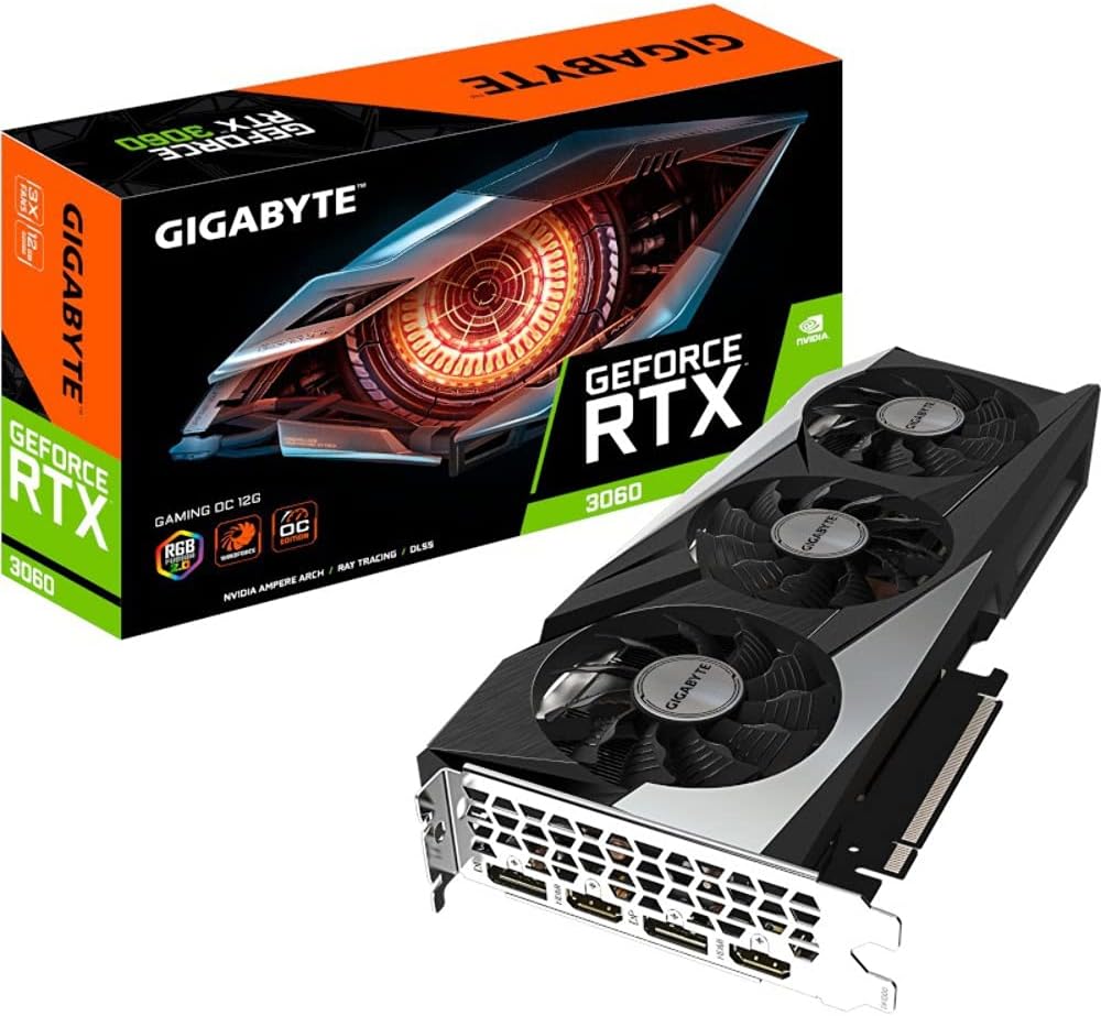 61jN35sc4jS._AC_SL1000.jpg Gigabyte GeForce RTX 3060 12GB Serie | Gaming OC Rev 2.0 & WINDFORCE OC V2 | 12GB GDDR6 | NVIDIA Ampere – Bild 1