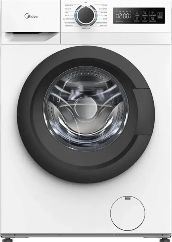 Midea Waschmaschine | Frontlader mit Inverter Quattro & A-10% Klasse (7kg / 1400 U/Min)