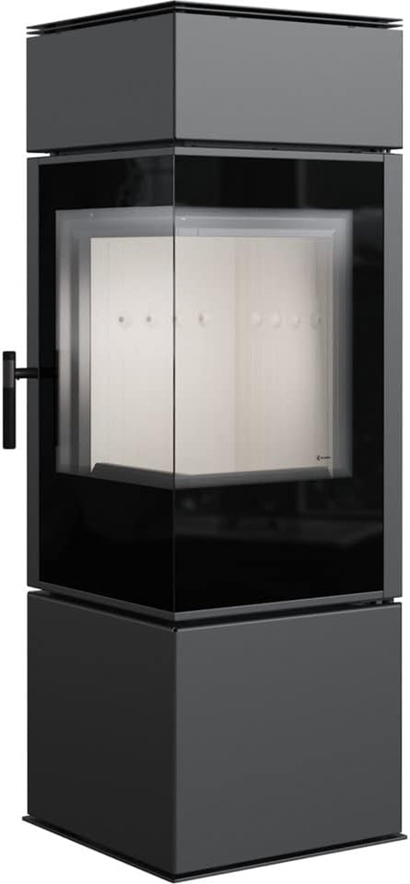 637d3dd90d6b6ba57799c8cd602dc022-1.jpg KRATKI Thor Kaminofen – 8 kW – Moderner Design-Kamin mit Panoramablick – Energieeffizient – Acumotte-Speichertechnik – Für Eck-Installation geeignet – Bild 1