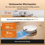 Roborock Qrevo Edge 2 und Qrevo Edge S5A Serie Saug- und Wischroboter mit HyperForce-Saugkraft, FlexiArm-Technologie und intelligenter Reinigungsstation – Bild 3