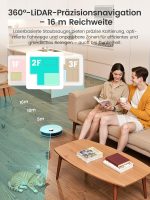 Lefant M3 und M5 Max Serie Saug- und Wischroboter mit dToF LiDAR-Navigation, automatischer Reinigungsstation und intelligenter Hinderniserkennung – Bild 7