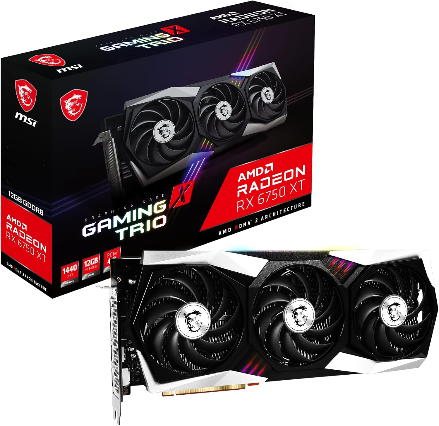 71aSQBR3UKL._AC_SL1500.jpg MSI Radeon RX 6000 Serie | Gaming X Trio, Gaming X & MECH 2X OC | 8GB/12GB GDDR6 | RDNA 2 – Bild 1