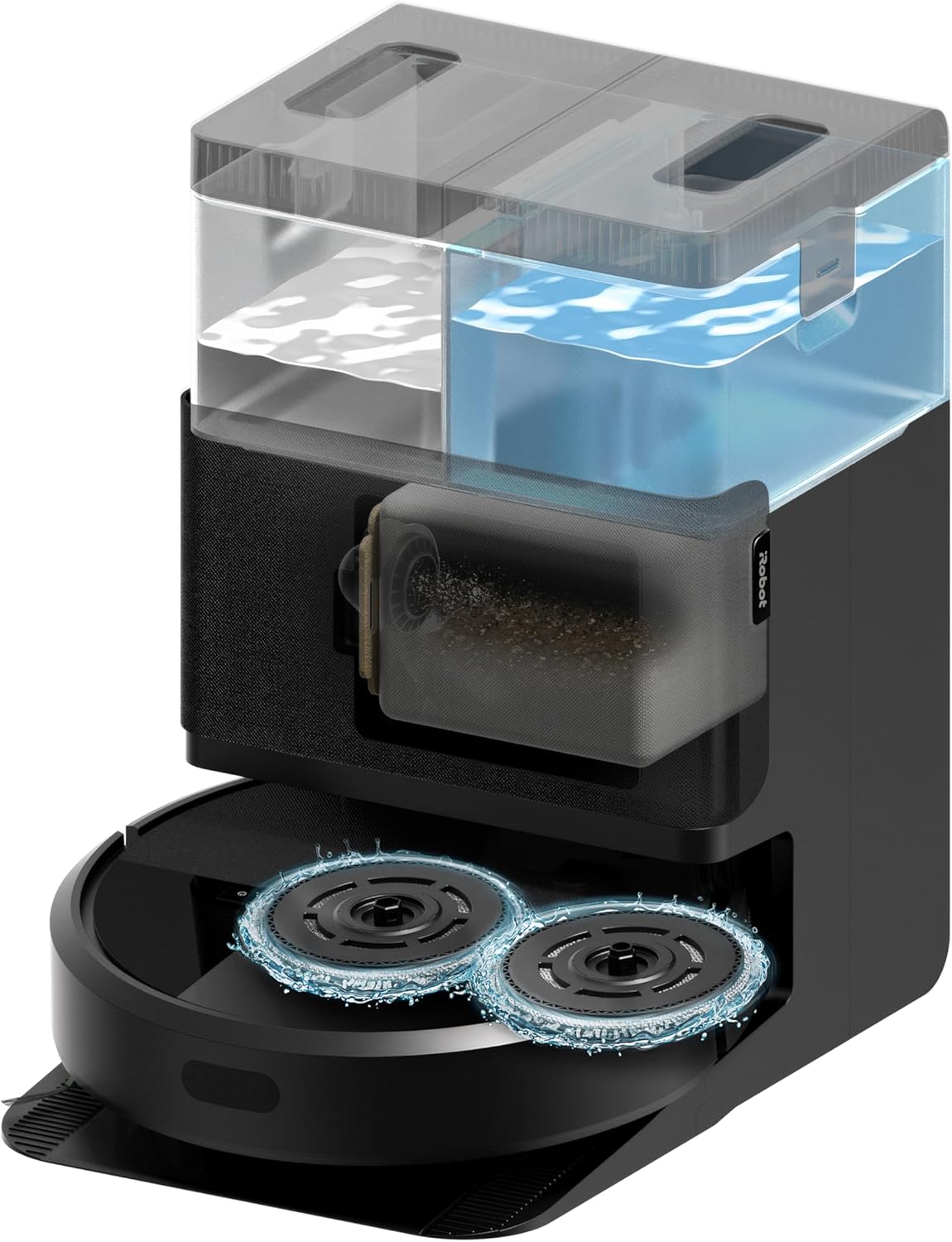 71c2sKLXr3L._AC_SL1500.jpg iRobot Roomba Combo 405 Saug- und Wischroboter mit AutoWash-Station, 7.000 Pa Saugkraft und SmartScrub-Technologie – Bild 1