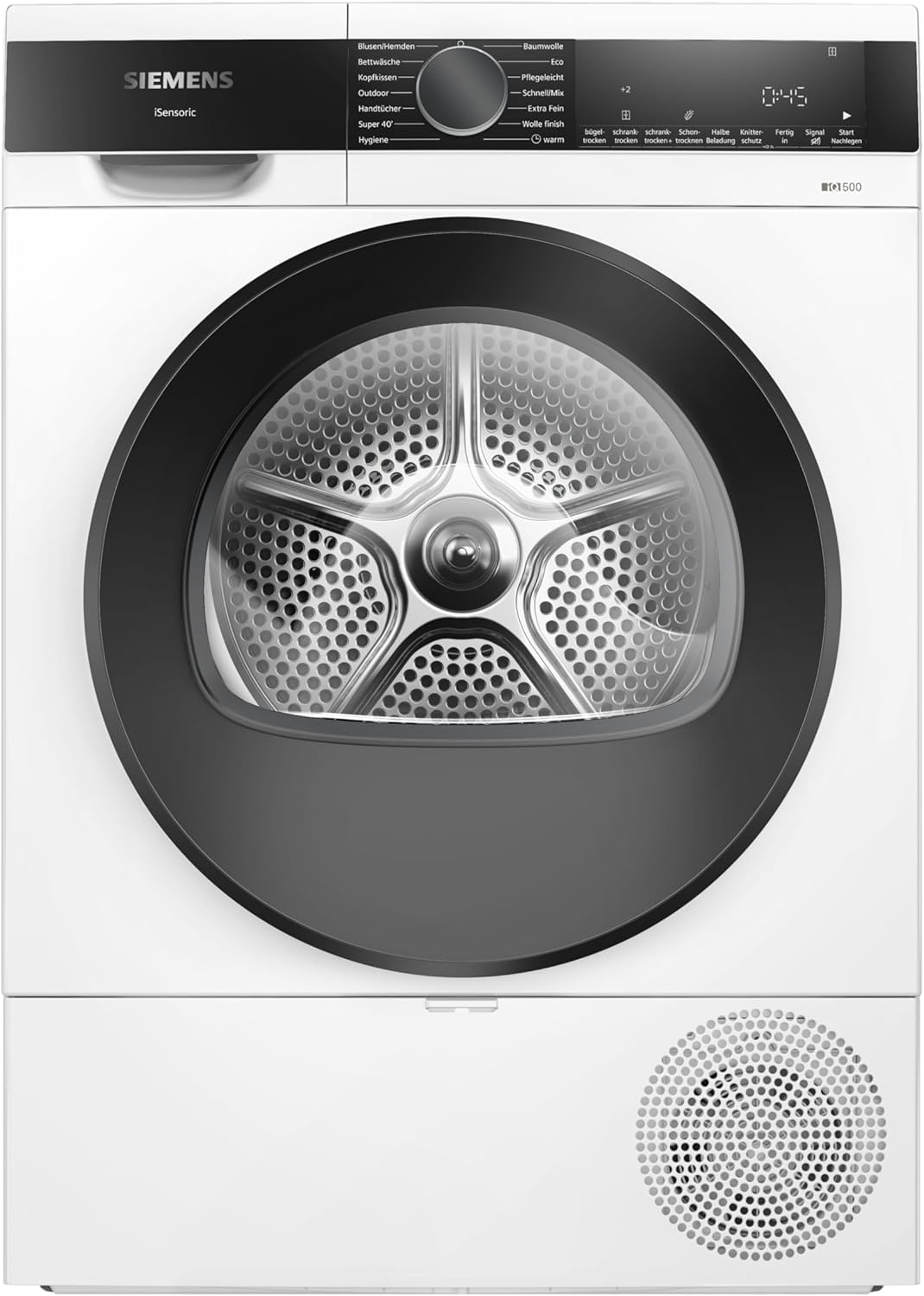 71ht_A6AReL._AC_SL1500.jpg Siemens iQ500 & iQ700 Wärmepumpentrockner | Freistehend mit AutoDry & 9kg Kapazität – Bild 1