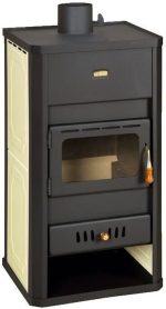 Prity S3 W13 Wasserführender Kaminofen – 18 kW – Zentralheizungs-Anschluss mit integriertem 16-Liter-Wassertaschen-Boiler – Energieeffizienzklasse A – Robuste Stahl-Konstruktion – Bild 2