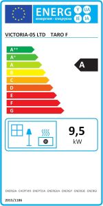 Victoria Taro Kaminofen – 10 kW – Zeitloses Design – Dauerbrand-fähig – Robuste Stahl-Konstruktion – Schwarz lackiert – Effiziente Heizlösung – Bild 6