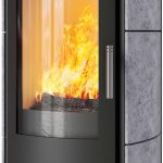 Hark 130 ECOplus freistehender Kaminofen – 6 kW, Speckstein/Graphit, Energieeffizienzklasse A+
