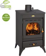 BALKAN ENERGY K1 R Holz- & Kohleofen – 9 kW, Graphitschwarz, Energieeffizienzklasse A – Bild 2