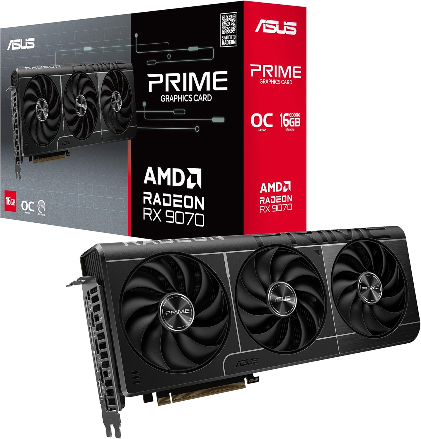 817n67VXh1L._AC_SL1500.jpg ASUS Radeon RX 9070 & 9070 XT Serie | Prime & TUF Gaming | 16GB GDDR7 | PCIe 5.0 | Axial-Tech – Bild 1