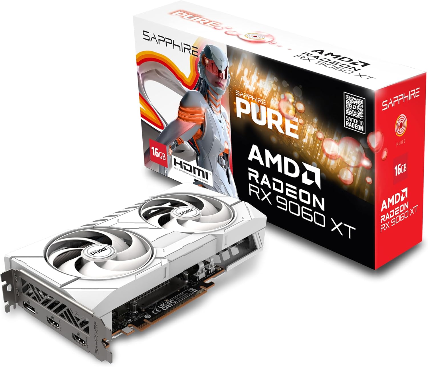81lQp7AEP-L._AC_SL1500.jpg Sapphire Pure AMD Radeon RX 9060 XT Gaming OC | 11350-02-20G | 16GB GDDR6 | RDNA 4 | 1440p Gaming – Bild 1
