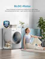Midea V3 Frontlader Waschmaschine | 8kg - 10kg | 1400 U/Min | Dampffunktion | Klasse A-10% – Bild 7