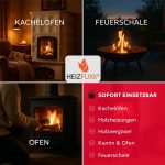 HEIZFUXX Nestro XL Rote Hartholz-Briketts – 300 kg Palette (30 x 10 kg Packungen) – Premium-Briketts für Kamin, Ofen & Heizkessel – Hoher Heizwert & aschearm – Bild 6
