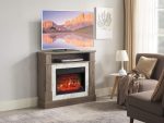 ArtiFlame For Living AF23BS G Elektrokamin – Eiche Grau, 1,8 kW – Bild 5