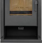 ALAZ Mouse K9-MAX Kaminofen – 10 kW – Leistungsstarker Holzofen für große Räume – Mit Schamott-Brennkammer – Energieeffizienzklasse A+ – Für 50 cm Scheitholzlänge – Bild 6
