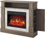 ArtiFlame For Living AF23BS G Elektrokamin – Eiche Grau, 1,8 kW – Bild 6