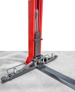 2-Säulen-Hebebühne "New Jersey", 4t Hubkraft, 230V, elektromagnetisch – Bild 2