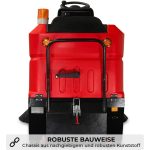 SCHORR Akku Aufsitzkehrmaschine RR80KM 80 Liter Kehrmaschine 1250mm Kehrbreite – Bild 7