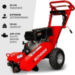 SCHORR Baumstumpffräse RR150BSF Stubbenfräse 420ccm Wurzelfräse – Bild 2