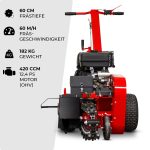 SCHORR Grabenfräse RR600GF Kabelfräse 12,4PS 420ccm E-Start Schachtfräse – Bild 7
