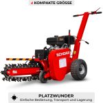 SCHORR Grabenfräse RR600GF Kabelfräse 12,4PS 420ccm E-Start Schachtfräse – Bild 3