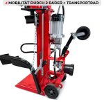 SCHORR Holzspalter 22t HS-22PE PRO Zapfwelle + Elektro 400V Spalter stehend inkl. Stammheber – Bild 7