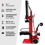 SCHORR Holzspalter 22t HS-22P PRO Zapfwelle Spalter stehend inkl. Stammheber – Bild 2