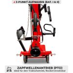 SCHORR Holzspalter 30t HS-30P PRO Zapfwelle Spalter stehend inkl. Stammheber – Bild 4