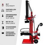 SCHORR Holzspalter 30t HS-30P PRO Zapfwelle Spalter stehend inkl. Stammheber – Bild 2