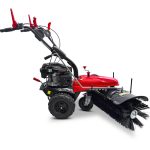 SCHORR RR1000KB Motorbesen inkl. Schneeschild und Auffangbehälter Kehrmaschine Benzin – Bild 11