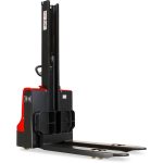 SCHORR Elektro Hochhubwagen 1200KG Monomast Freihub (1,6m Hubhöhe) – Bild 7