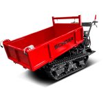 SCHORR Minidumper 1000kg RR1000DHKB PRO Raupendumper Flachmulde Kiste Benzindumper – Bild 17
