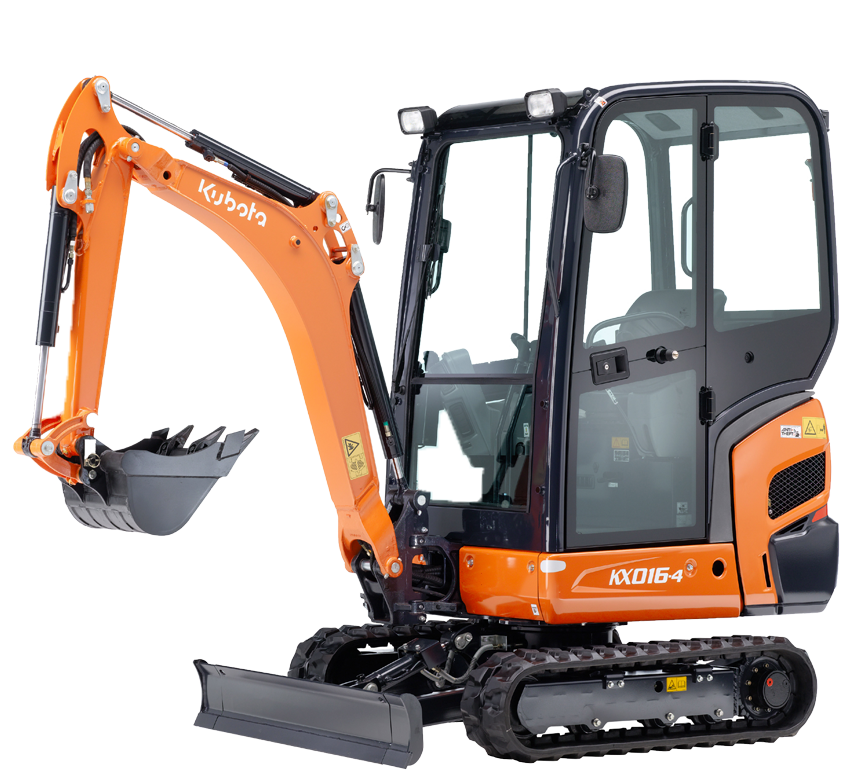KX016_Cabin Kubota KX016-4 Minibagger – Bild 1