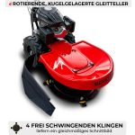 SCHORR Kreiselmäher RR580KRM Hochgrasmäher Sichelmäher 6PS 196ccm – Bild 4