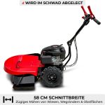 SCHORR Kreiselmäher RR580KRM Hochgrasmäher Sichelmäher 6PS 196ccm – Bild 5