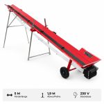 SCHORR Brennholz Förderband elektrisch Transportband 5m 230v – Bild 11