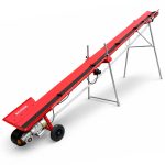 SCHORR Brennholz Förderband elektrisch Transportband 5m 230v