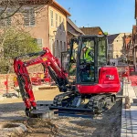 Yanmar SV26-7 Kompaktbagger – Bild 2