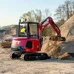 Yanmar SV26-7 Kompaktbagger – Bild 5