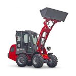 Radlader "810S Plus", Hoflader mit Vollkabine und 900 kg Hubkraft – Bild 10