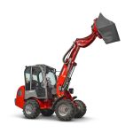 Teleskopradlader "810T Classic" Hoflader, 900 kg Hubkraft, Euro-Aufnahme – Bild 11