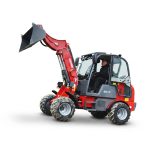 Teleskopradlader "811T Plus" Hoflader, 1000 kg Hubkraft, Euro-Aufnahme – Bild 16