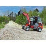 Teleskopradlader "811T Plus" Hoflader, 1000 kg Hubkraft, Euro-Aufnahme – Bild 2