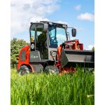 Teleskopradlader "811T Plus" Hoflader, 1000 kg Hubkraft, Euro-Aufnahme – Bild 6