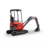 Minibagger "Titan 16", 1700 kg Gesamtgewicht, 11,8 kW, Teleskop-Fahrwerk – Bild 14