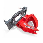 Fällgreifer mit Euro-Aufnahme, hydraulisch, 150 mm Stammdurchmesser maximal – Bild 2