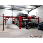 4-Säulen-Hebebühne "Memphis" 4t, 230V, Parkhebebühne – Bild 7