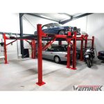 4-Säulen-Hebebühne "Memphis" 4t, 230V, Parkhebebühne – Bild 8